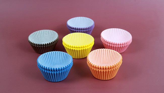 DIY Baking Tools wholesale price Muffin Cases Mold Baking Cake Mould Brown Color Cupcake Cup disposable
