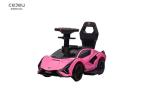 6V Electric Ride on Car Ride on Toys for Kids Music, Red（Lamborghini Sian