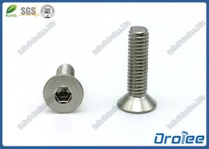 China M2 x 8mm Stainless Steel 316 Flat Head Socket Cap Screw wholesale