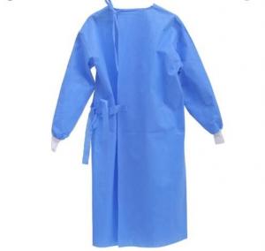 China Polypropylene Non Sterile Disposable Plastic Gowns wholesale