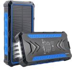 30000mAh Solar Charger Power Bank 36000mah Solar Power Bank 133.2W Wireless