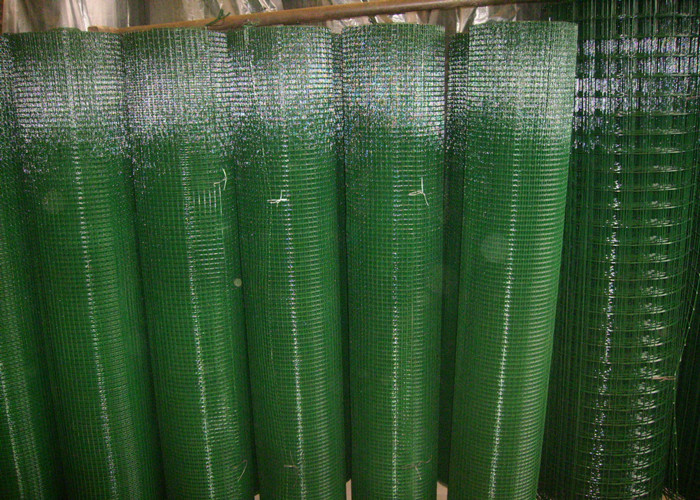 1" x BWG18 Polyvinyl chloride Wire Mesh Fencing Rolls