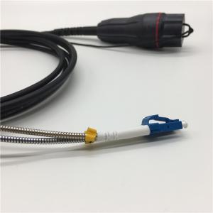 China IP67 Defense Waterproof Fiber Optical Cable with Fullaxs LC for Ericsson wholesale