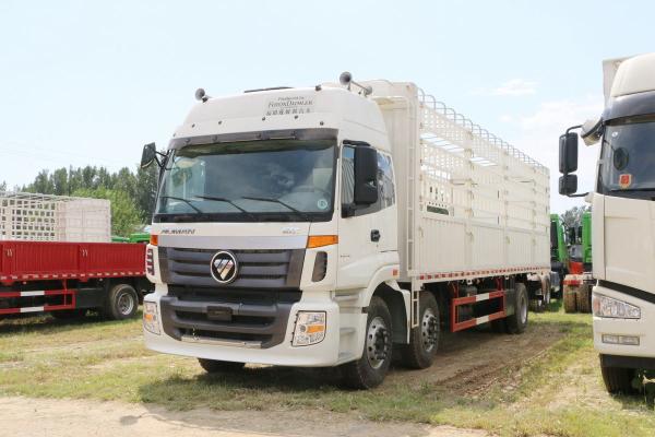 Foton Auman Stake Truck 6 Series Heavy Duty Truck Diesel 8-Speed 245HP 6X2 9.53m