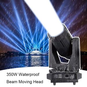 China Stage Performance Waterproof 17r 350w Beam Moving Head Light With 14 Colors White Light wholesale