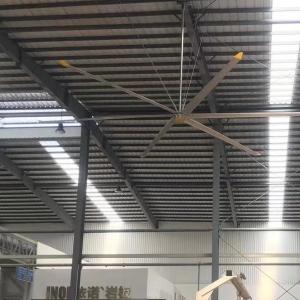 China 380V/220V 1.5KW HVLS Industrial Ceiling Fan for Energy-Saving Cooling in Warehouses wholesale