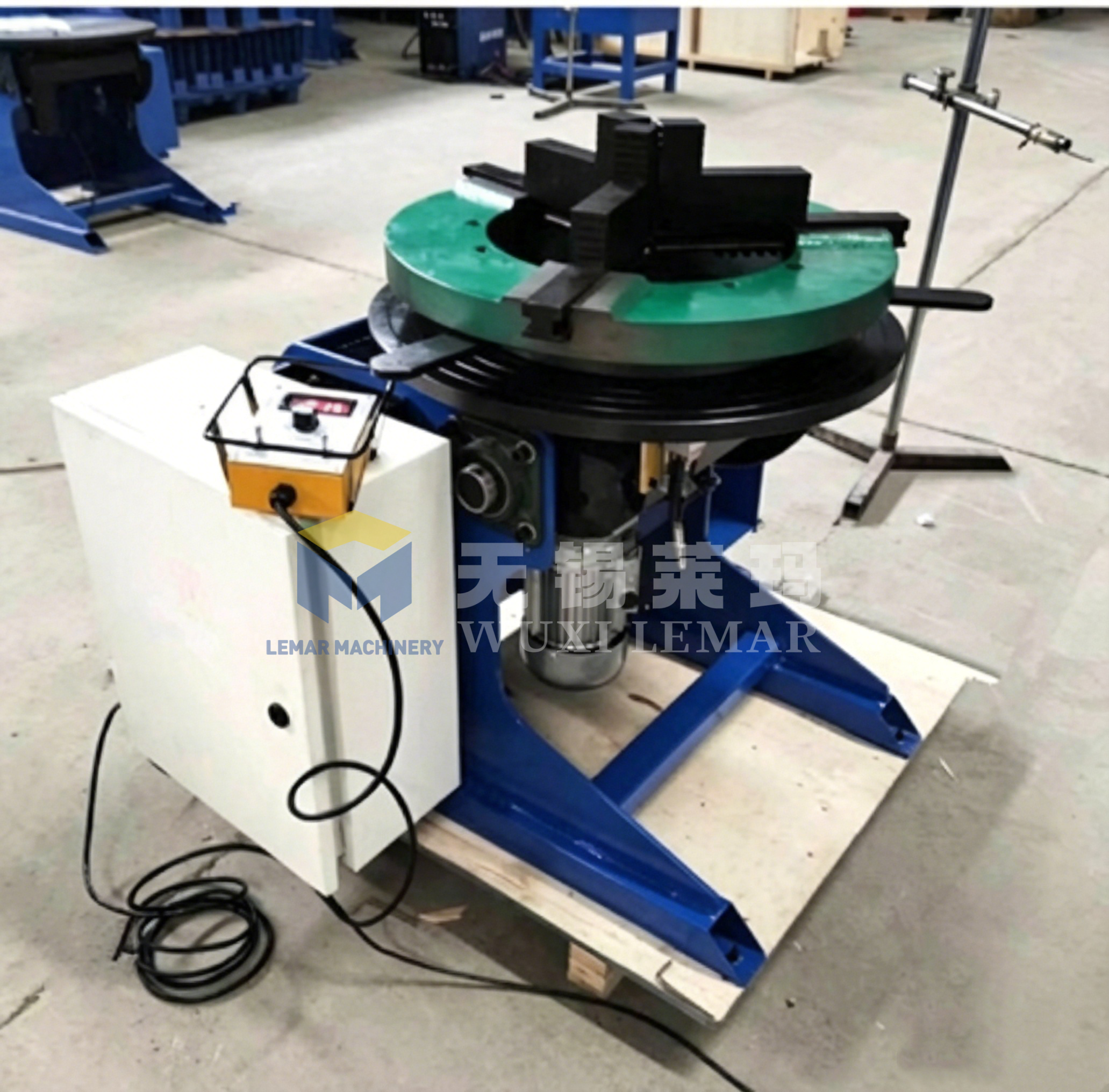 200kg Automatic Welding Positioner Pipe Flange Rotary Turntable