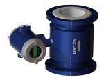 316L Electrode DN600 Volumetric Water Meter , PTFE Lined Wastewater Flow Meter