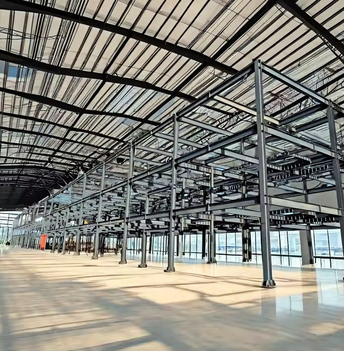 GB Standards Modular Steel Building Steel Warehouse Structures Engineered for Maximum Load Capacity and Space Management