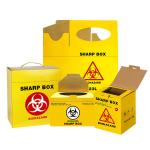 5L 10L Hospital Medical Cardboard Paper Sharps Container Safety Waste Box