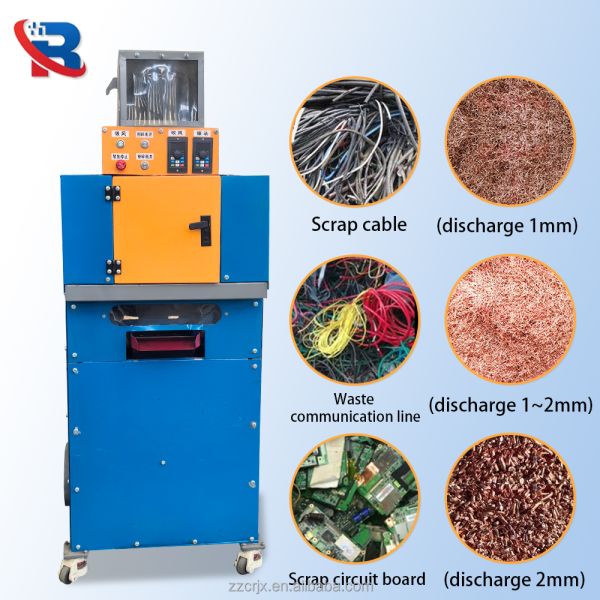 New Scrap Wire Granulator Recycling Copper Wire Copper Cable Granulator Machine for Sale