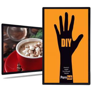 China 43 inch New style High brightness semi outdoor lcd digital signage aluminium alloy advertising display wholesale