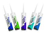 Low Shrinkage Black / Grey General Purpose Silicone Sealant 260ml Eco Friendly