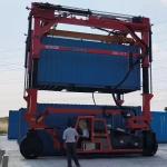 Standard Container Straddle Carrier Manufacturer 35T For 20ft 40ft 45ft