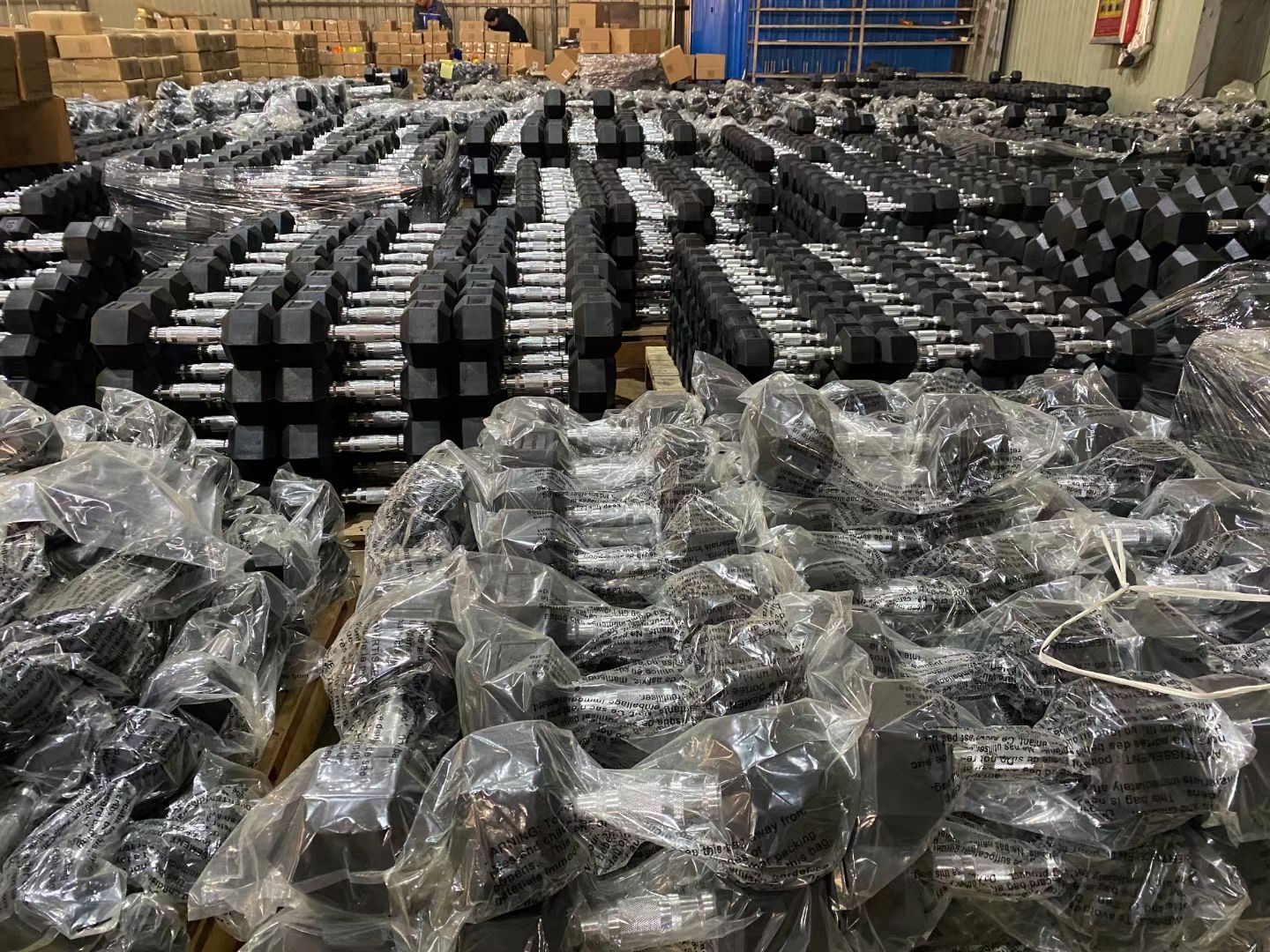 Steel Free Weight Equipment Lifting Gym Dumbbell 5/7.5/10/12.5/15/17.5/20/22.5/25kg