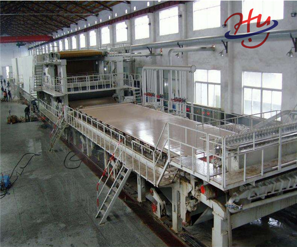 Cylinder Testliner Paper Making Machine Production Line Double Layer