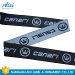 Custom Logo Soft Underwear Jacquard Elastic Waistband Spandex Webbing Tape