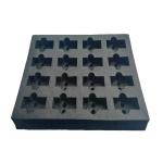 Black XPE Polystyrene Foam Tray Durable For Tool Box / Jewelry / Swatch