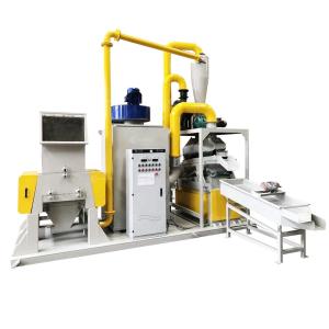 China 100-1000kg Capacity Waste Cable Wire Granulator Machine for Copper Wire Recycling Plant wholesale