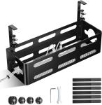 Metal Cable Management Box for Under Desk Cable Management 1mm Thickness Powder