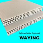 Green PP Plastic 1220*12MM Plastic Column Formwork