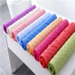 Sustainable 78*35CM Durable Bath Mat Strong Grip Mat