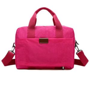China Simple Girl Canvas Red Office Laptop Bags Scratch - Proof And Durable wholesale