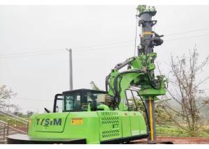 China 40kNm 28m Rotary Pile Machine Hydraulic Drilling Rig Machine 30m/Min wholesale