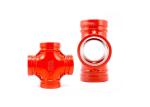 Duplex 2205 Ductile Iron Pipe Fittings Cast Iron Cross For Air Conditioning
