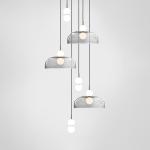 Glass Pendant Light Post-modern Pendant Lamp Bedside Living Room stairwell