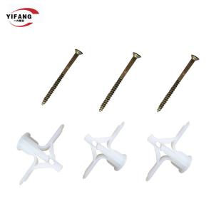 China Customized Size Nylon Plastic Wall Anchors Aircraft Expansion Nail wholesale