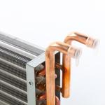 Aluminum Finned Tube Heat Exchanger Condenser Coil for Chiller Freezer