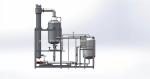 Stainless Steel Multi-Effect Falling Rising-Film Evaporator for Gelatin Direct