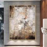 Original Hand Painted Landscape Abstract Oil Painting On Canvas Modern Custom