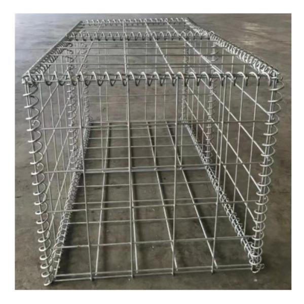 2x1x1m Welded Gabion Retaining Wall Heavy Duty Direct PVC Coated Wire Gauge 3