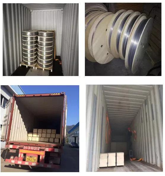 25m Length SS316L Coiled Heat Exchange Rolled Pipe
