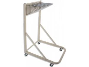 China Caron Steel Vertical Blueprint Heavy Duty Mobile Storage Racks 12 Clamps wholesale