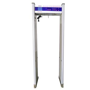 China 8zone 10zone Walkthrough Metal Detector With 6&quot; Large LCD Screen wholesale