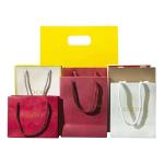 Cardboard Custom Reusable Packaging Shopping Bag with Your Own Logo and Gravure