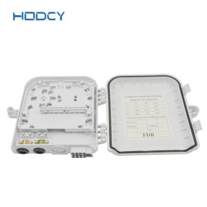 China FTTH 8 Ports Fiber Optic Distribution Box 1:8 Outdoor Wall Mounting PLC Splitter wholesale