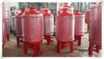 Carbon Steel Diaphragm Pressure Tank Pressure Vessel For Water Booster Pump