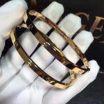 Jewelry 18K Gold Bracelet , Thin Love Personalized Gold Necklace Small Model