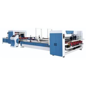 China 30-150mm Nail Distance Range Automatic Folding Gluing Machine for Corrugated Carton Boxes wholesale
