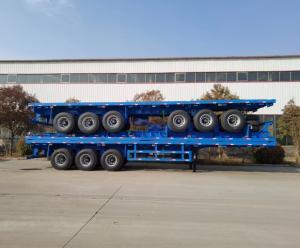 China Jost E100 20FT 40FT Flatbed Semi Trailer for Transport Container Utility Trailer wholesale