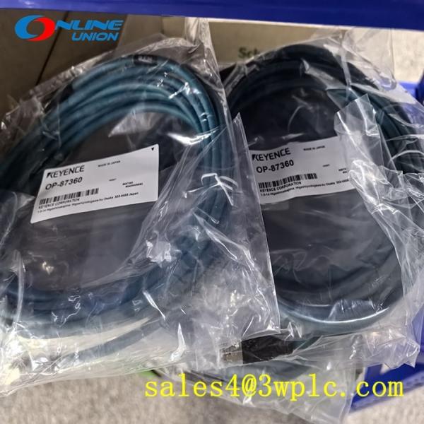 OP-87360 KEYENCE Ethernet Cable NFPA79 Compatible, 5 M