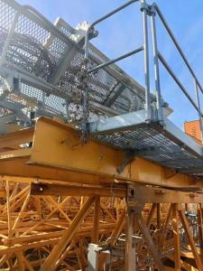 China Yellow Heavy Duty Building Construction Crane 6513-8 with Spare Parts wholesale
