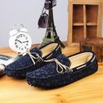 Multi Color Mens Leather Loafers 41 - 45 Size Mens Suede Casual Shoes For