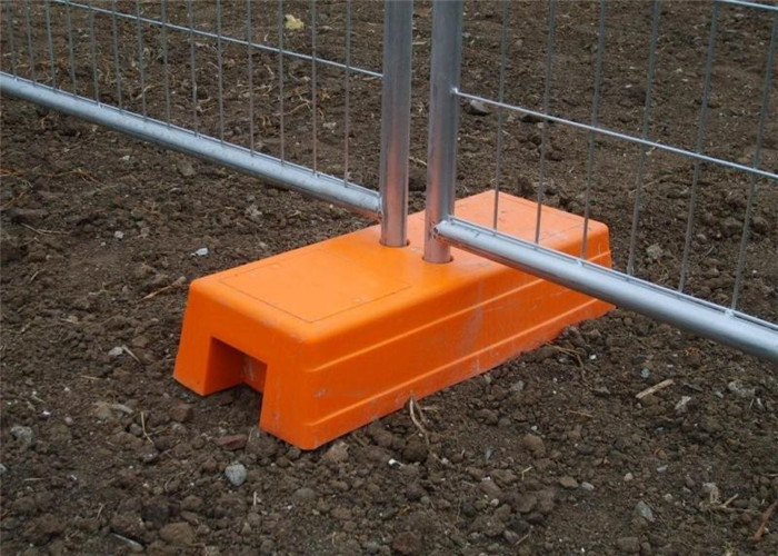 Low Carbon Steel Temporary Security Fence 4ft 6ft 8ft Construction Fence