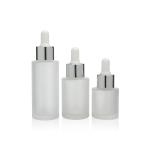 High Quality Frosted 30ml Face Serum Glass Dropper Bottle For Skin Care