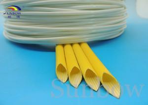 China Silicone rubber fiberglass sleeving Silicone fiberglass sleeving sleevings wholesale